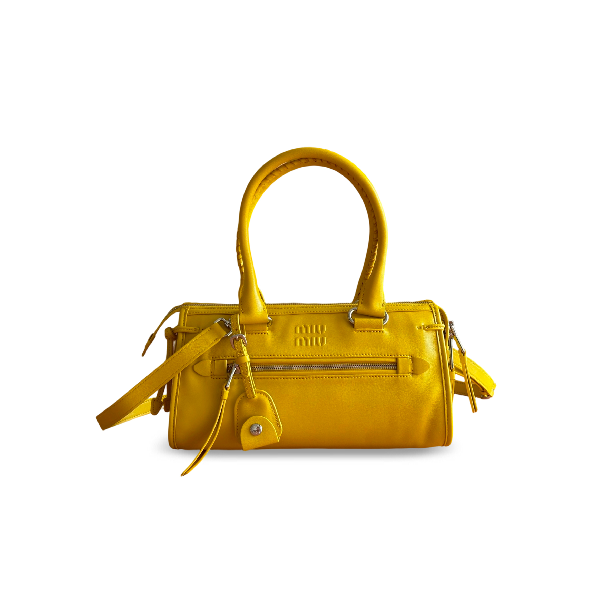 MIU MIU LEATHER HANDBAG 5BA332 (30*15*10cm)